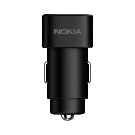 Official Nokia Dual USB 3.4A Car Charger - Black
