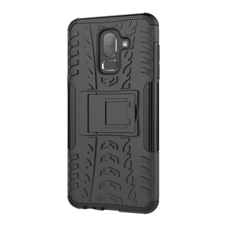 Olixar ArmourDillo Samsung Galaxy J8 2018 Case - Zwart