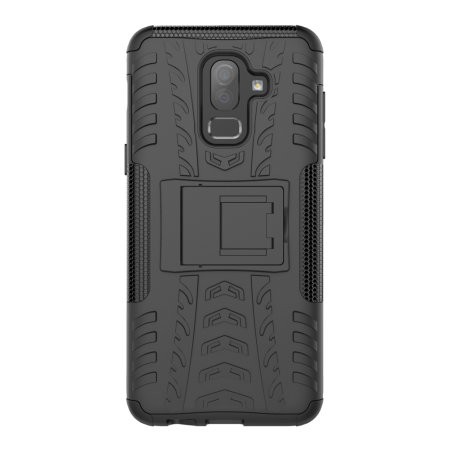 Olixar ArmourDillo Samsung Galaxy J8 2018 Case - Zwart