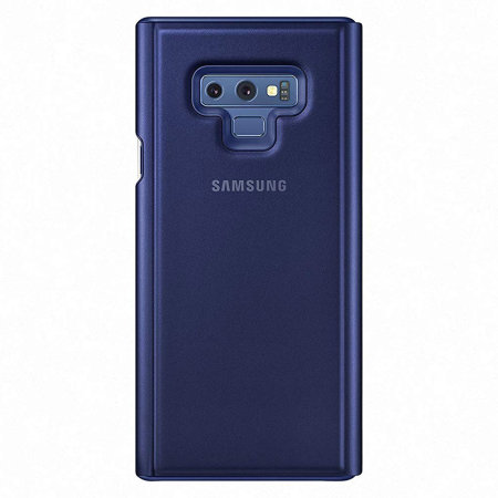 Clear View Stand Cover Officielle Samsung Galaxy Note 9 – Bleue
