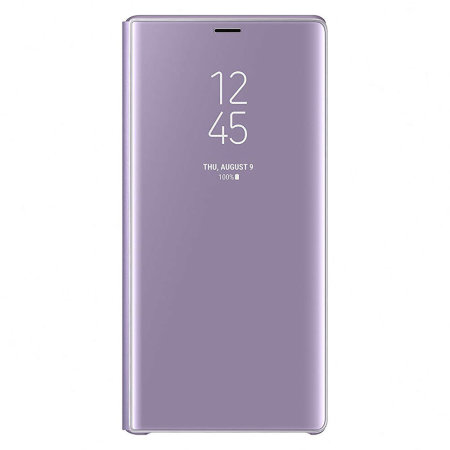 Officiële Samsung Galaxy Note 9 Clear View Case - Lavendel