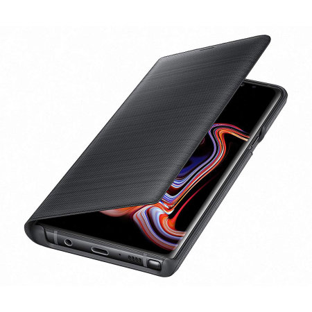 LED View Cover Officielle Samsung Galaxy Note 9 – Noire