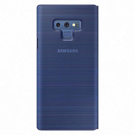 Official Samsung Galaxy Note 9 LED View Cover Case - Blue