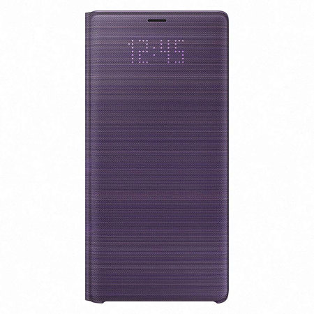 Official Samsung Galaxy Note 9 LED View Cover Case - Lavender