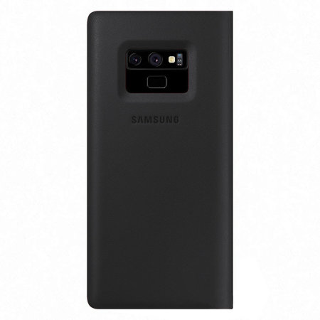 Leather View Cover Officielle Samsung Galaxy Note 9 - Noire
