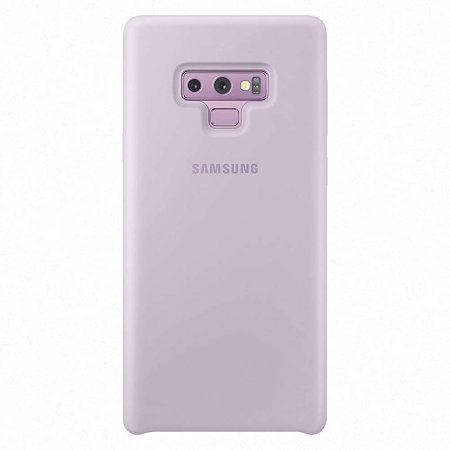 Official Samsung Galaxy Note 9 Silikon Deksel Etui - Lavendel