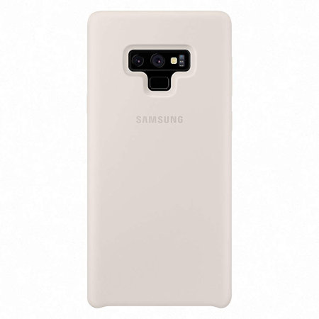 Coque Officielle Samsung Galaxy Note 9 Silicone Cover – Blanche