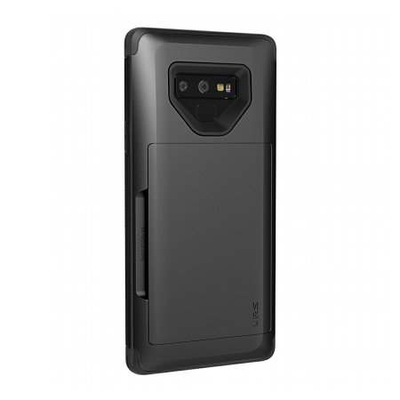 VRS Design Damda Glide Samsung Galaxy Note 9 Case - Metal Black