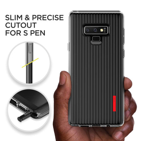 VRS Design Crystal Fit Samsung Galaxy Note 9 Case - Clear