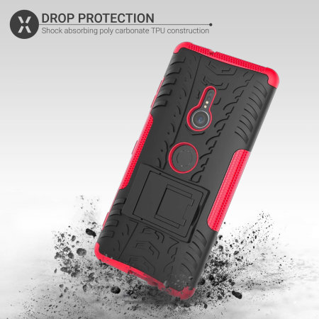 Olixar ArmourDillo Sony Xperia XZ3 Protective Case - Red