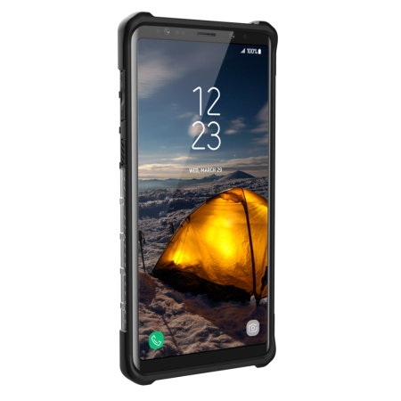 UAG Plasma Samsung Galaxy Note 9 Case - Ice / Zwart