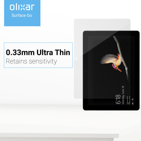 Olixar Microsoft Surface Go Tempered Glass Screen Protector