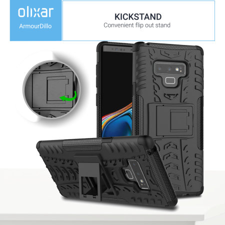 Samsung Galaxy Note 9 Protective Case Olixar ArmourDillo - Black