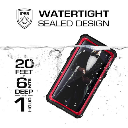 Ghostek Nautical Samsung Galaxy S9 Plus Waterproof Case - Red