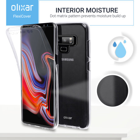 Samsung Galaxy Note 9 Full Cover Case 360 Protection Olixar FlexiCover