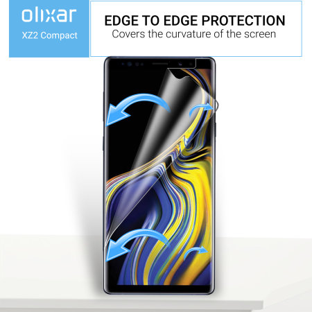 Olixar Samsung Galaxy Note 9 Film Screen Protector 2-in-1 Pack