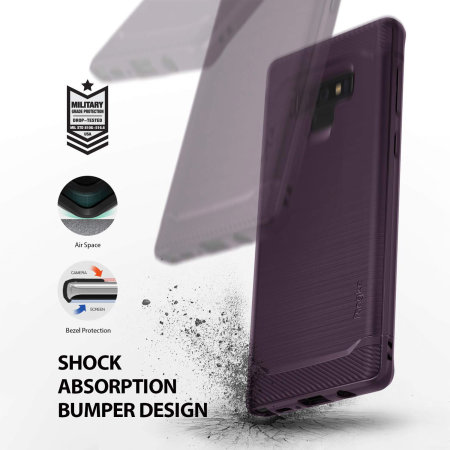 Ringke Onyx Samsung Galaxy Note 9 Tough Case - Lilac Purple