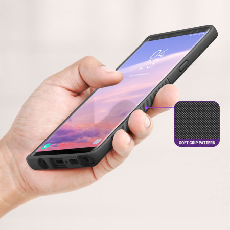 Obliq Flex Pro Samsung Galaxy Note 9 Case - Carbon Black