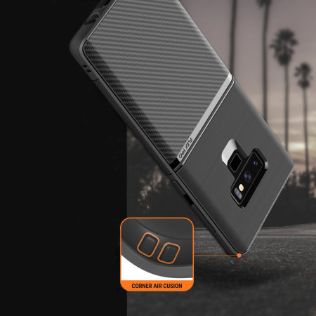 Obliq Flex Pro Samsung Galaxy Note 9 Case - Carbon Black