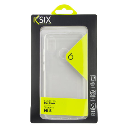 Ksix Flex Xiaomi Mi 8 Gel Case - Clear
