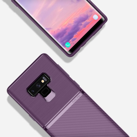 Obliq Flex Pro Samsung Galaxy Note 9 Case - Carbon Lilac Purple