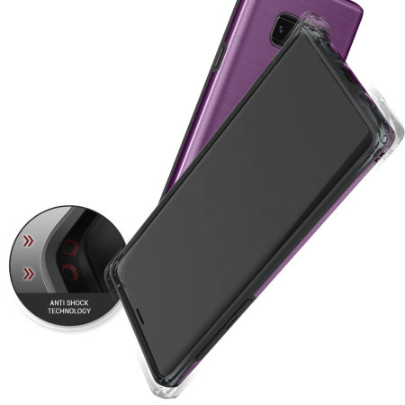 Obliq Slim Meta Samsung Galaxy Note 9 Case - Lilac Purple
