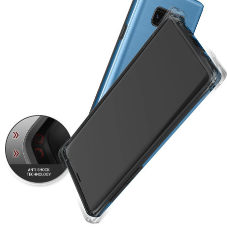 Obliq Slim Meta Samsung Galaxy Note 9 Case - Coral Blue