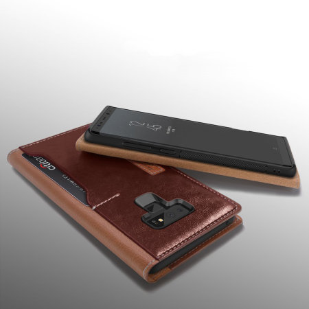 Obliq Samsung Galaxy Note 9  K3 Wallet Case - Brown / Burgundy