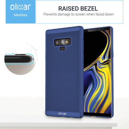 Olixar MeshTex Samsung Galaxy Note 9 Case - Blauw