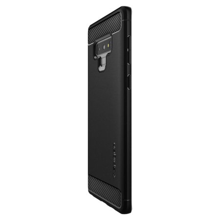 Spigen Rugged Armor Samsung Galaxy Note 9 Hülle Karbonfaser - Schwarz