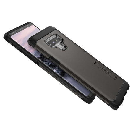 Coque Samsung Galaxy Note 9 Spigen Tough Armor – Gunmetal