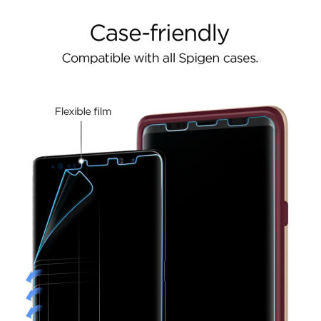 Spigen Samsung Galaxy Note 9 Neo Flex Screen Protector - 2 Pack Reviews