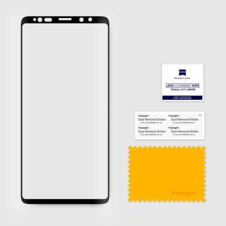 Protection d'écran en verre trempé Samsung Galaxy Note 9 Spigen