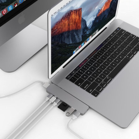 HyperDrive PRO 8-in-2 USB-C MacBook Pro Hub - Space Grey