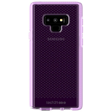 Tech 21-Evo cheque caso para Orquídea Samsung Galaxy Note 9 Ultra Delgada 