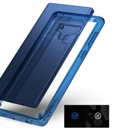 Rearth Ringke Fusion Samsung Galaxy Note 9 Case - Blue