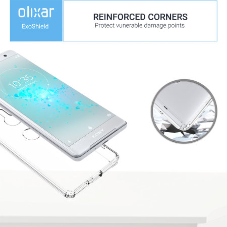 Coque Sony Xperia XZ3 Olixar ExoShield Snap-on– Cristal transparent