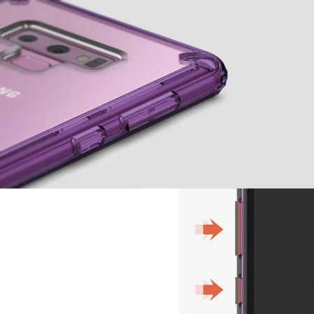 Ringke Fusion Samsung Galaxy Note 9 Case - Purple