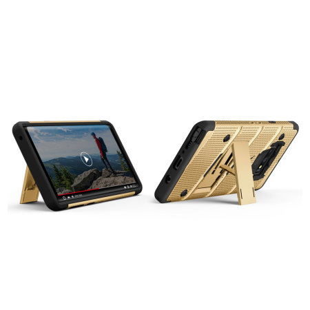Zizo Bolt Samsung Galaxy Note 9 Tough Case & Screen Protector - Gold