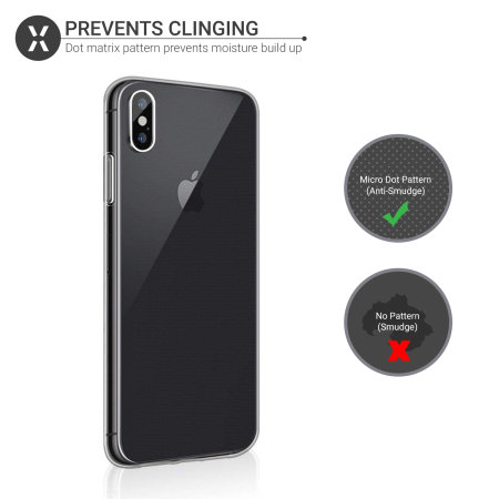 Olixar FlexiCover iPhone XS Max Gel Case - Doorzichtig