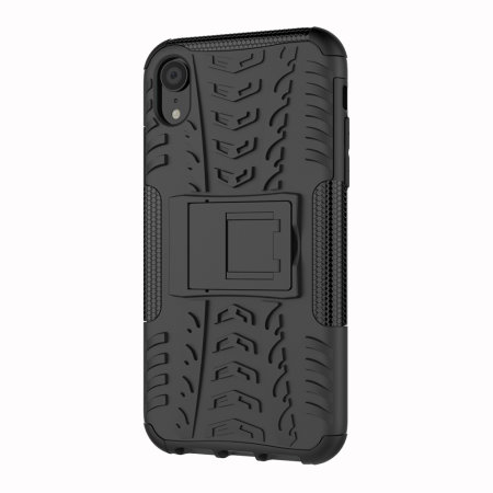 Coque iPhone XR Olixar ArmourDillo protectrice – Noire