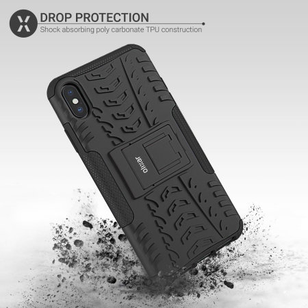 Olixar ArmourDillo Apple iPhone XS Max Protective Case - Black