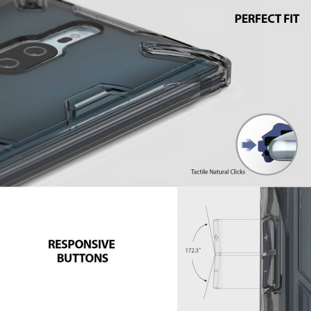 Funda Sony Xperia XZ2 Premium Rearth Ringke Air X - Negra Ahumada