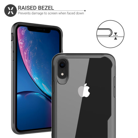 Olixar NovaShield iPhone XR Bumperfodral - Svart