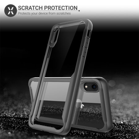 Olixar NovaShield iPhone XR Bumper deksel - Svart