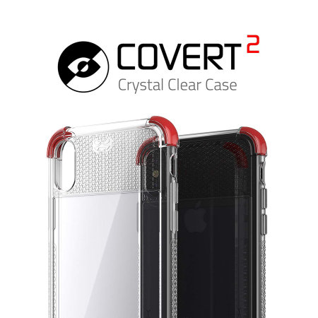 Ghostek Covert 2 iPhone XS Hülle - Rot