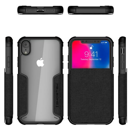 Ghostek Exec 3 Series iPhone XR Wallet Case - Black