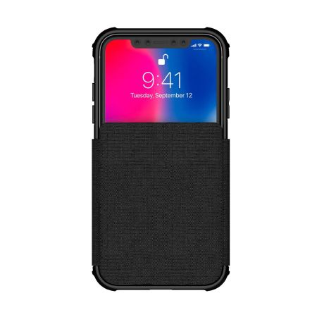 Ghostek Exec 3 iPhone XR Wallet Väska - Svart