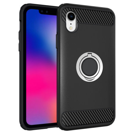 Olixar ArmaRing iPhone XR Case - Zwart