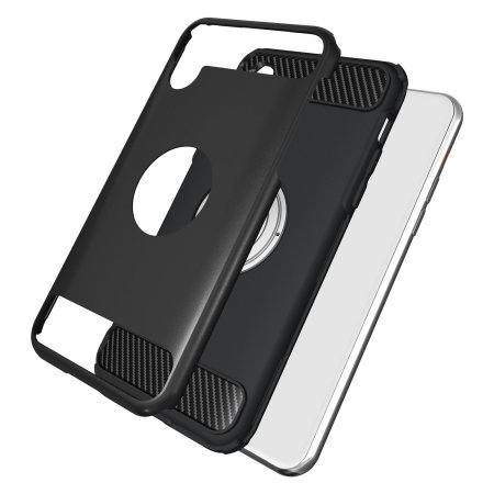 Olixar ArmaRing iPhone XR Case - Zwart